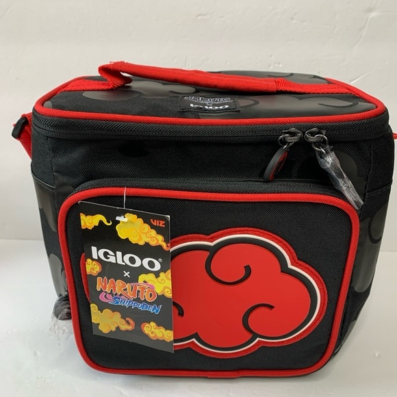 Amine NARUTO Igloo 9 Can Insulated Square Cooler Bag NWT - Picture 11 of 11